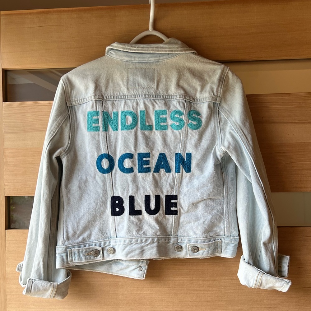 Levi’s Trucker Jean Jacket - Endless Ocean Blue S